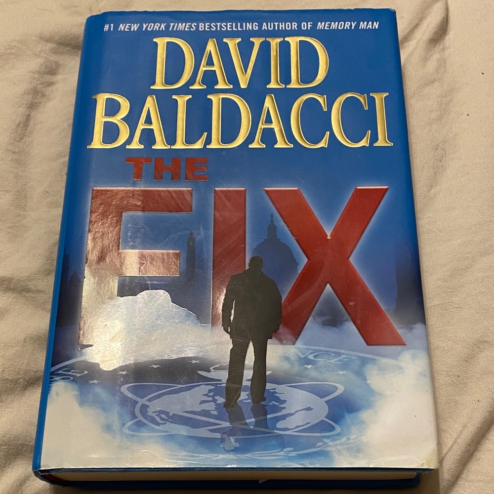 David Baldacci 'The Fix' Hardcover Book